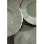 Masuta cafea ceramica verde Baraki Ø40,5x35,5h