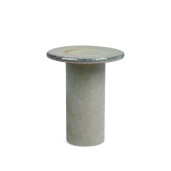 Masuta cafea ceramica verde Baraki Ø40,5x45,5h