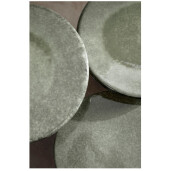 Masuta cafea ceramica verde Baraki Ø40,5x45,5h