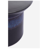 Masuta cafea ceramica albastra Baraki Ø37,5x30h