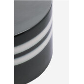 Masuta cafea ceramica verde alba Zalem Ø42x34h