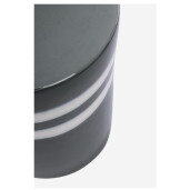 Masuta cafea ceramica verde alba Zalem Ø32x43h