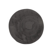 Set 2 masute lemn negru Yako 31x50 cm