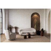 Fotoliu rotativ textil gri Harper 78x76x80h