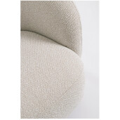 Fotoliu rotativ textil natur Brittany 93x87x76h