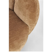 Fotoliu textil maro cathay Tulip 89x82x71h