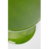 Masuta cafea otel verde Hedym Ø30x45h