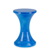 Masuta cafea otel albastru Hedym Ø30x45h