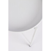 Suport ghivece flori otel alb Henley 47,5x42,5x60h