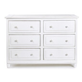 Comoda lemn mango alb Colette 120x45x85h