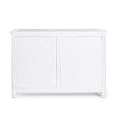 Comoda lemn mango alb Colette 120x45x85h
