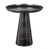 Masuta aluminiu negru Kulvir 35x41.5 cm