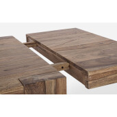 Masa extensibila lemn maro Sunderland 265x90x76 cm