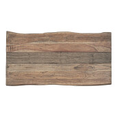 Masa fier negru lemn maro Nottingham 180x90x77 cm