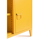 Comoda TV otel galben Cambridge 120.5x40x58.5 cm