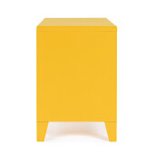 Comoda TV otel galben Cambridge 120.5x40x58.5 cm