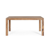 Masa lemn masiv maro Nartan 160x90x76h