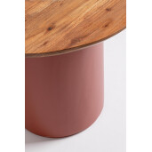 Masuta lemn mdf caramiziu maro Ojas 55x43 cm