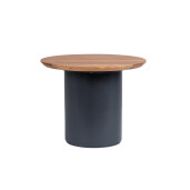 Masuta lemn mdf albastru maro Ojas 55x43 cm