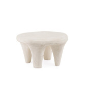 Masuta cafea polirasina nisipiu Albin 66x60x37h