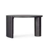 Masuta lemn mango negru Orissa 80x45 cm