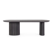 Masuta lemn mango negru Orissa 130x65x40h