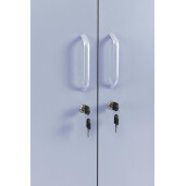 Dulap otel albastru Cambridge 80x50x185 cm