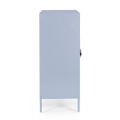 Comoda otel albastru Cambridge 80x40x101.5 cm