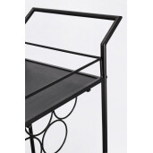 Carucior servire, suport sticle, pahare Isaac 74x38x81 cm