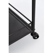 Carucior servire, suport sticle, pahare Isaac 74x38x81 cm