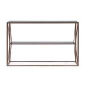 Consola otel maro coin sticla Hydra 120x32x75 cm