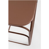 Set 2 masute cafea otel maro verde salvie Clarity 30.5x30.5x51h; 36x36x61h