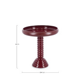 Masuta cafea otel maro port Angada Ø44x48h