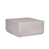 Masuta cafea otel gri fog Amoda 61x61x27h