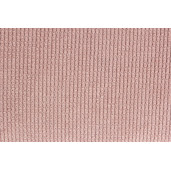 Bancuta cu spatiu depozitare picioare lemn natur si tapiterie stofa roz Chenille 102 cm x 41 cm x 49 h 