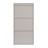 Pantofar otel taupe Eyvin 50x15x106 cm