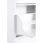 Pantofar otel alb Fredys 50x25x133 cm