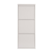 Pantofar otel taupe Fredys 50x25x133 cm
