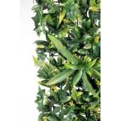 Panou plante artificiale verzi 100x100 cm