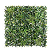 Panou plante artificiale verzi 100x100 cm