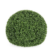 Set 2 sfere buxus artificial verde 45 cm