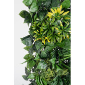 Set 4 panouri plante artificiale 50x50 cm