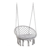 Set 2 hamace bumbac gri Javier 80x130 cm