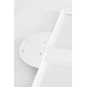 Suport umbrela gradina fier alb Eden 112x70x5.7 cm