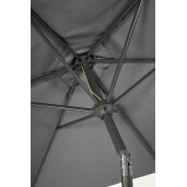 Umbrela gradina gri Kalife 270x235 cm