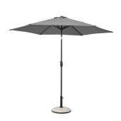 Umbrela gradina gri Kalife 270x235 cm