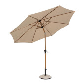 Umbrela gradina maro bej Palinuro 300x246 cm