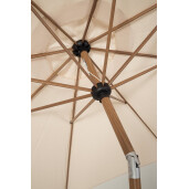 Umbrela gradina maro bej Palinuro 300x246 cm