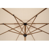 Umbrela gradina maro bej Palinuro 300x246 cm