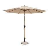Umbrela gradina maro bej Palinuro 300x246 cm